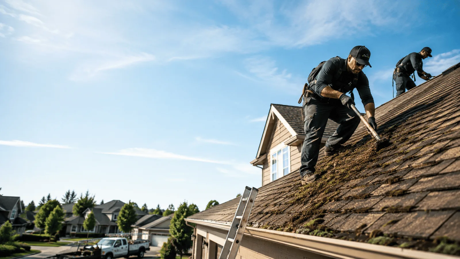 Roof Moss Removal in West End, NC near me